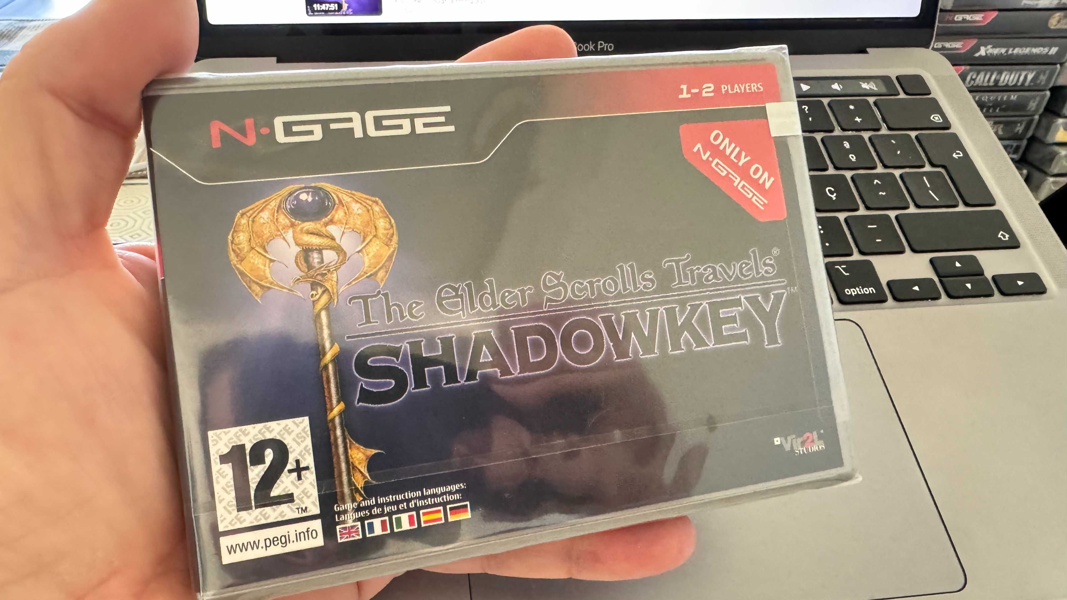 The Elder Scrolls Viagens Shadowkey Selado IGAC para Nokia N-Gage