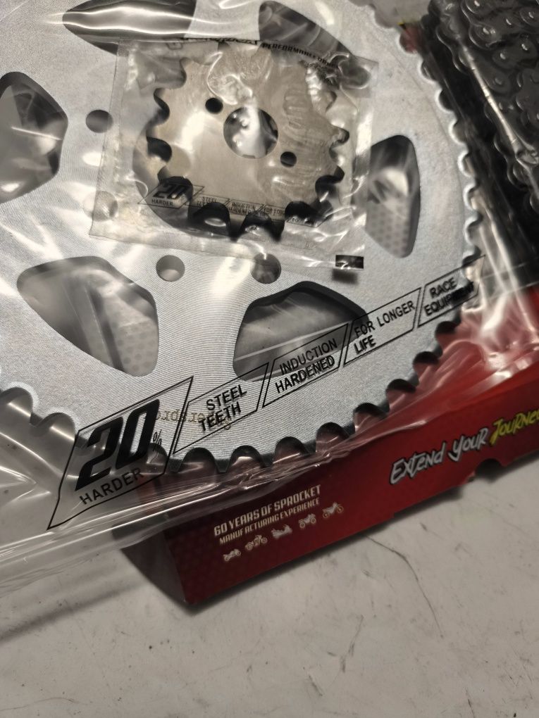 Honda Xl Vt 125 Varadero Shadow Kompletny Naped Łańcuch Zebatki Jakość