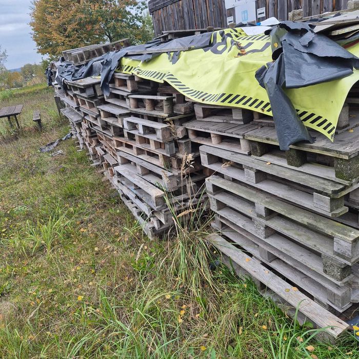 Palety drewniane. Drewno opałowe