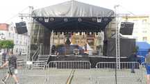 Scena z zadaszeniem 8 x 8 x 7