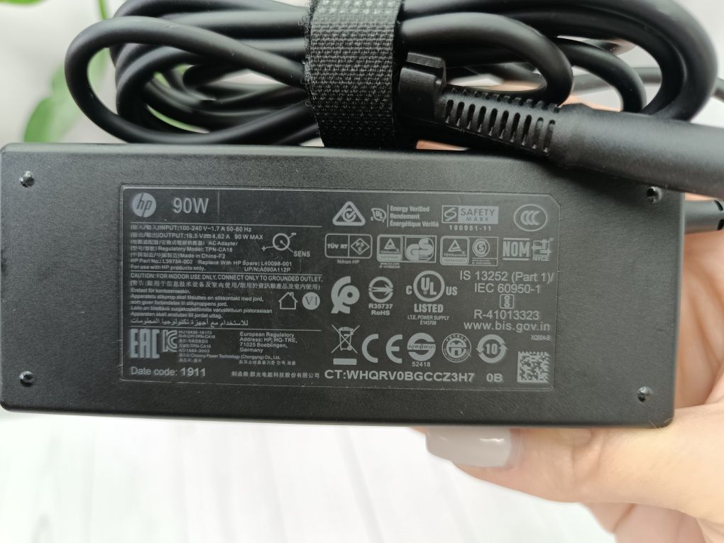 Опт/Роздріб оригінальний блок живлення HP 90W/19V-4.74 A/7.4*5.0