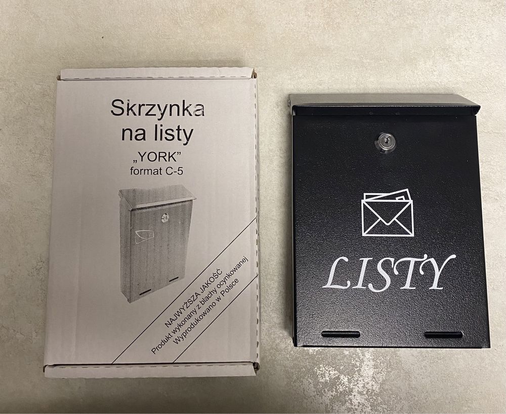 Skrzynka na listy format C5 Nowa