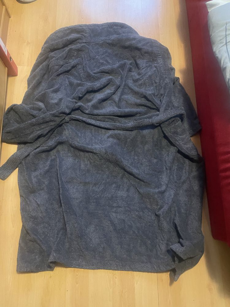 Piękny gruby długi porannik hugo boss xl szlafrok