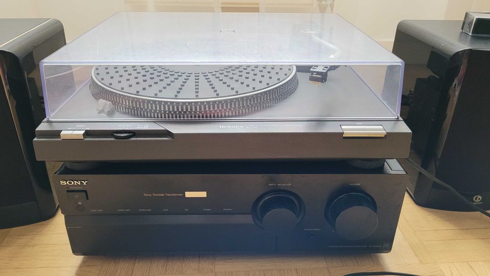Gramofon Technics SL-D2 + Sony TA-FB930R QS + Boston A25 KOMPLET