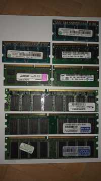 Pamięci do laptopa oraz pc DDR3, DDR2, DDR