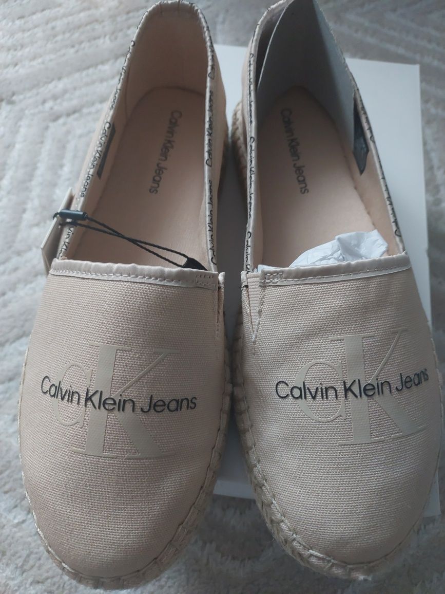 Espadryle Calvin Klein Nowe