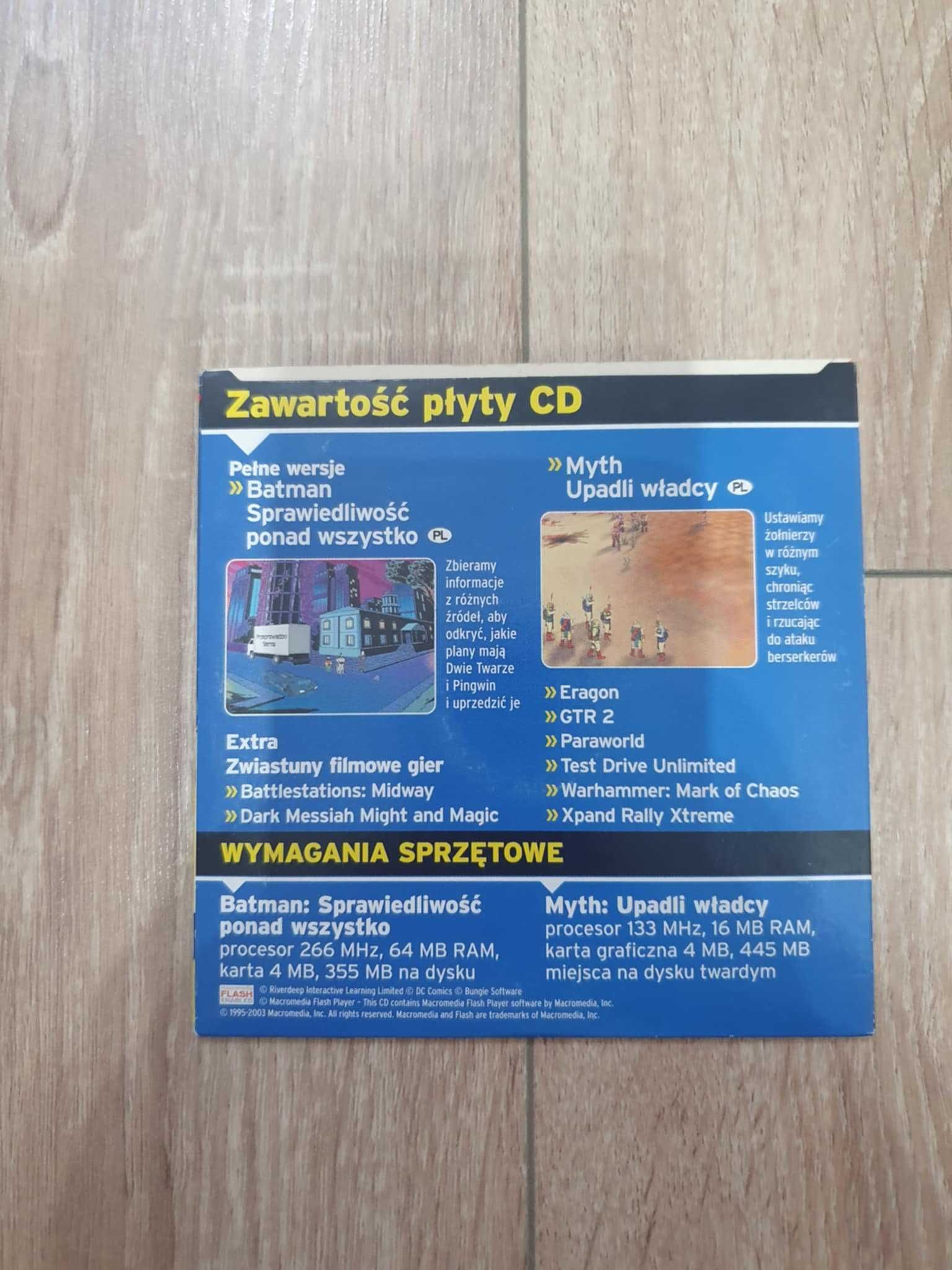 Komputer świat 3/2007 Batman - sprawiedliwość ponad wszystko, Myth PC