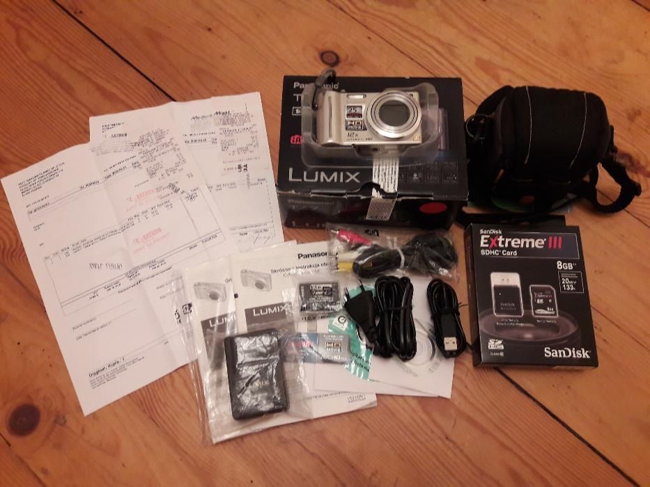 Panasonic LUMIX aparat cyfr.foto DMC-TZ7+obudowa podwodna DMW-MCTZ7