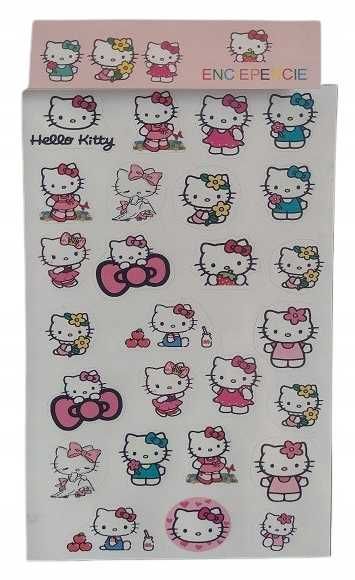 Zestaw Naklejki Nalepki Hello Kitty 26Szt