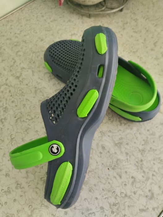 Сандали летние, темно синего цвета