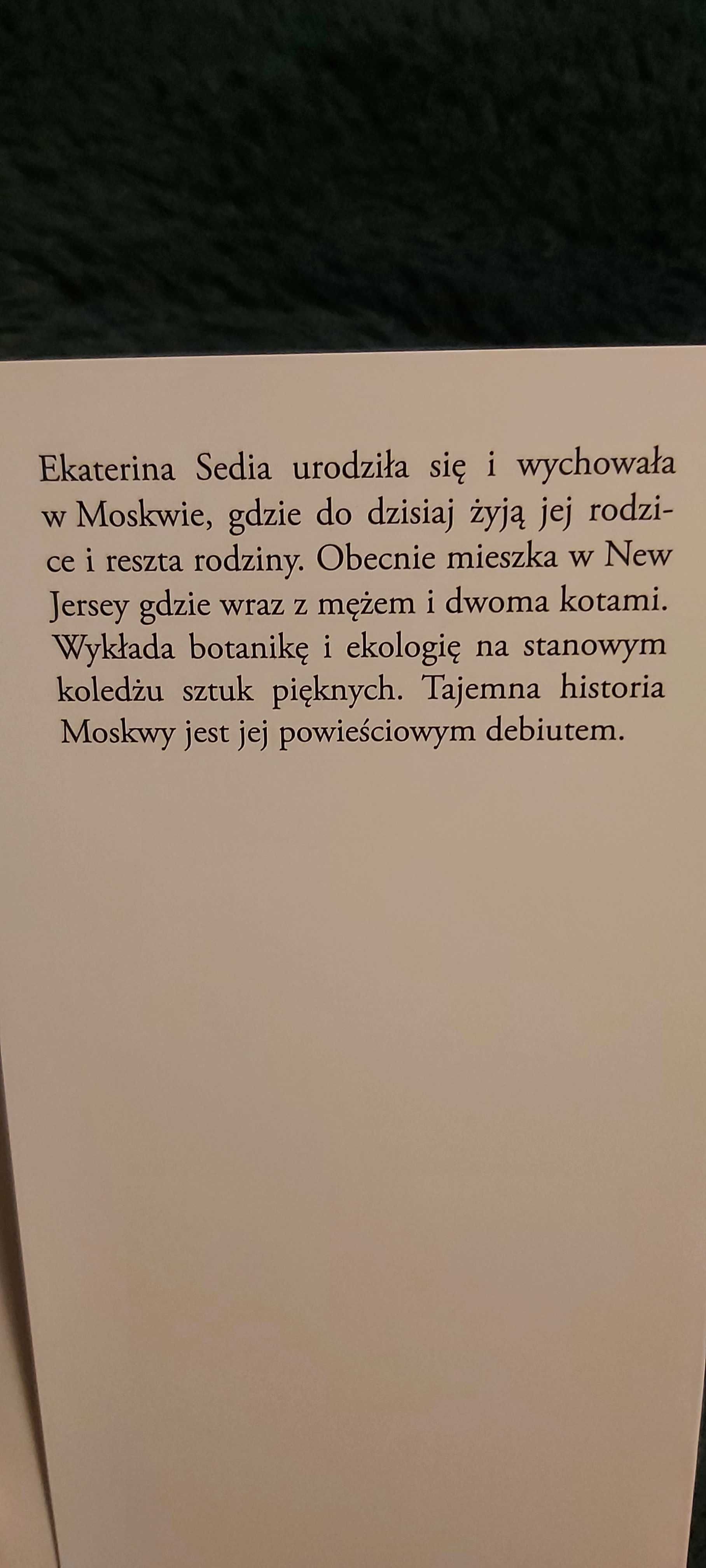 Ekaterina Sedia Tajemna historia Moskwy