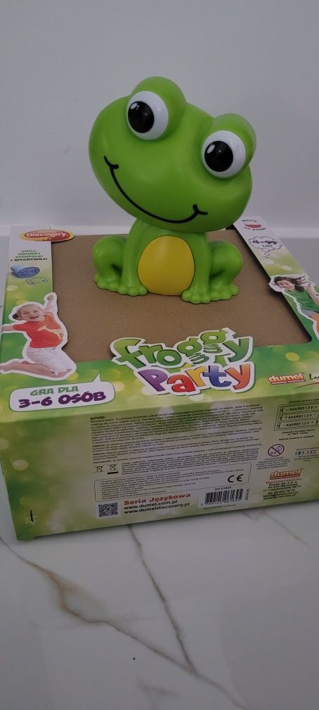 Froggy party discovery gra interaktywna  żabka