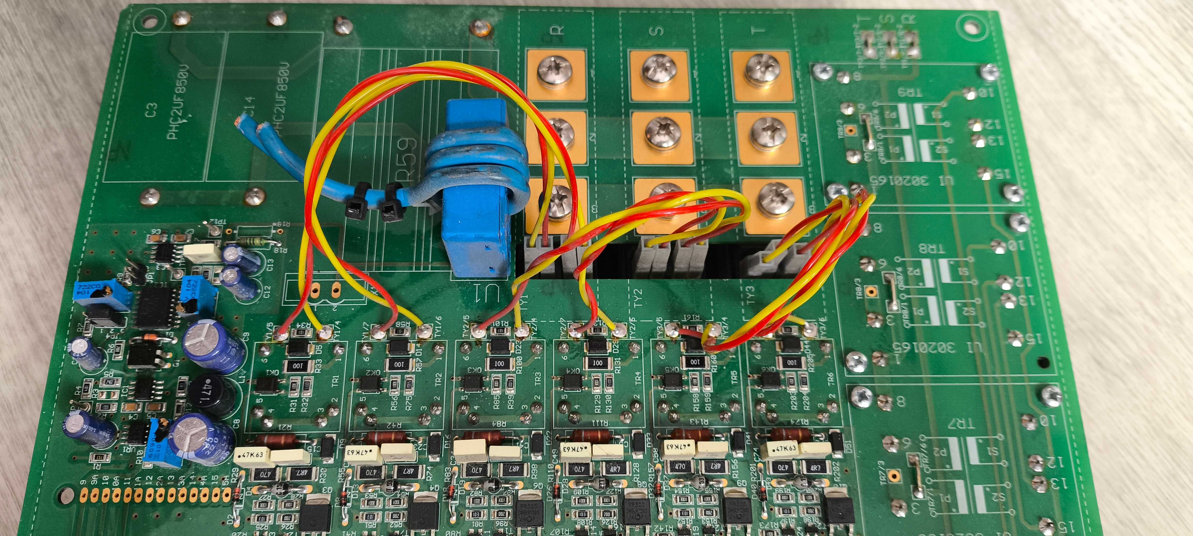 Modułu tyrystorowy VSKT105/16 3szt plus elektronika i radiator