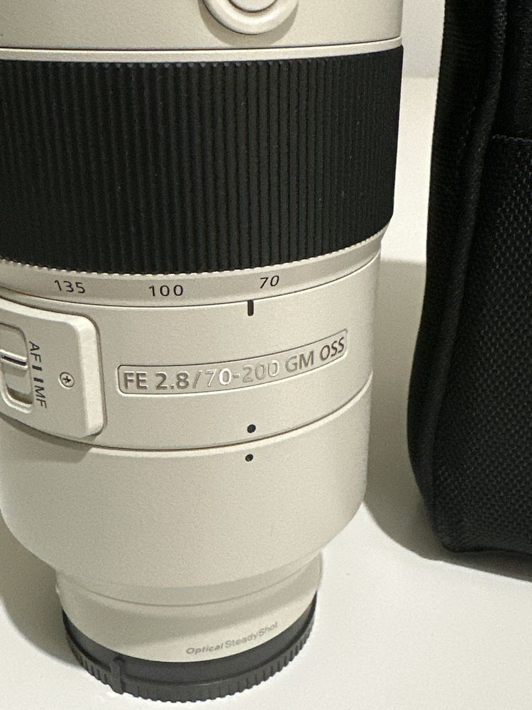 Sony 70-200 2.8 GM como nova
