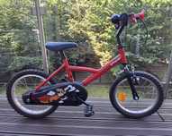 Decathlon B'Twin 16" Hyper Hero Czerwony