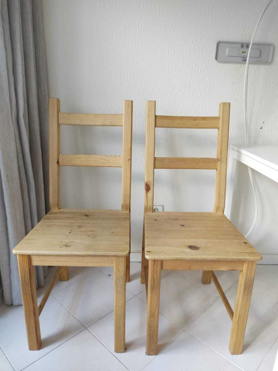 Cadeira IKEA IVAR pinho