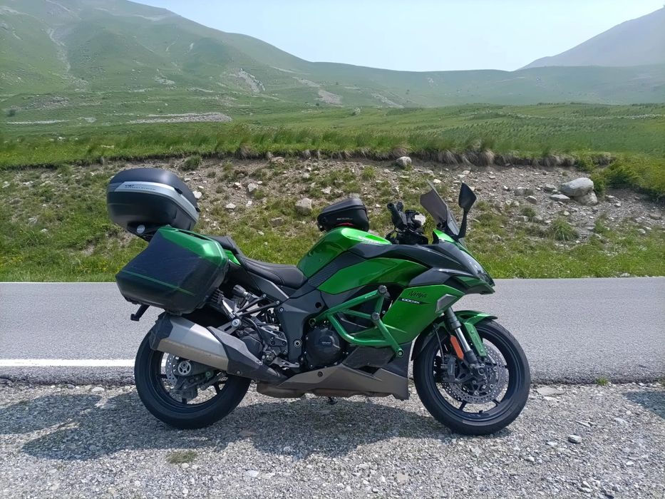 Kawasaki  Ninja 1000 SX Kawasaki ninja 1000 SX zielony metalik motocykl sportowo turystyczny