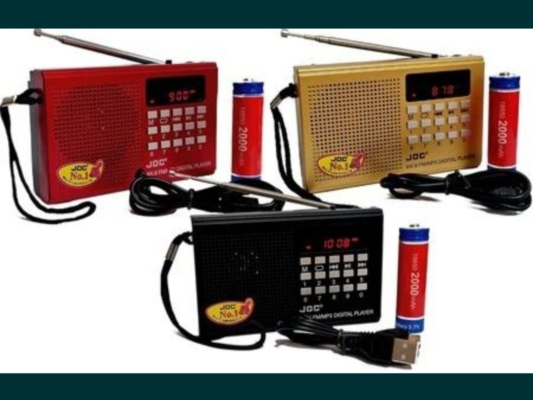 Radio turystyczne domowe mini przenośne na akumulator Bluetooth MP3