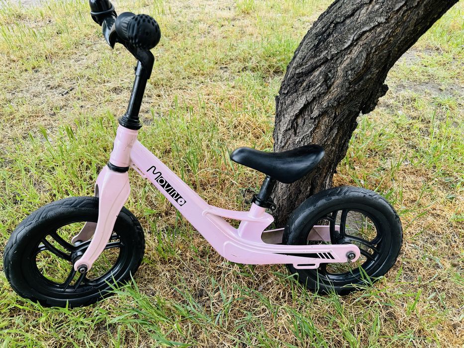 Велобіг біговіл Movino Magnesium для дівчинки рожевий