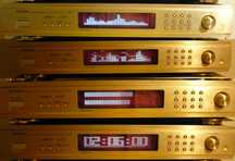 Analizator DENON Korektor Wzkaźnik poziomu audio spectrum widmo