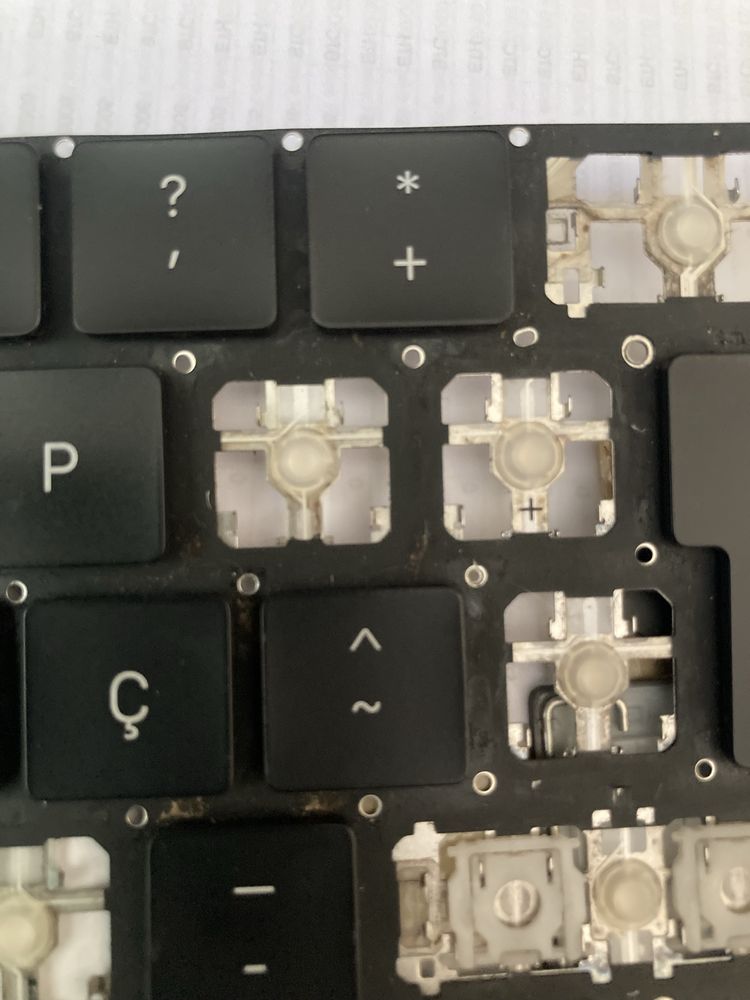 Teclas Macbook Pro Retina M1 A2338