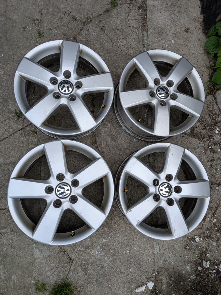 Felgi aluminiowe 16 cali 5x112 touran 6,5J ET 50 alufelgi R16
