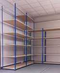 Regal Magazynowy Do Warsztatu Garazu Piwnicy Magazynu Mocny I Trwaly