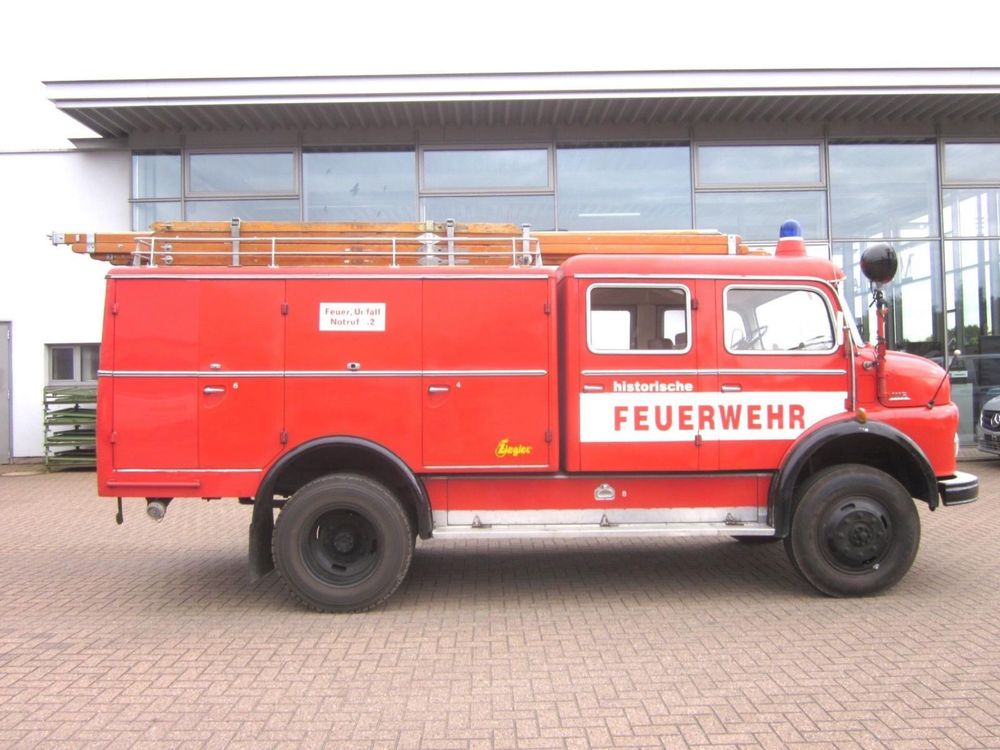 Mercedes 1113 wóz strazacki 4x4 camper pozarniczy