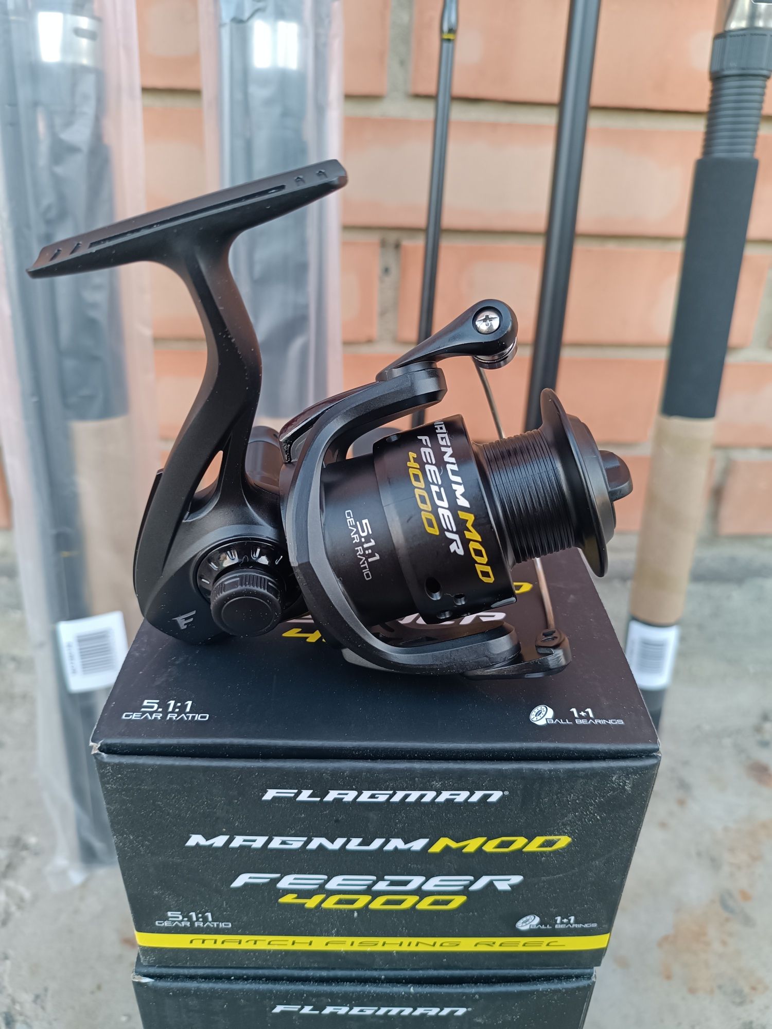 Розпродаж.Flagman Carp Feeder 3.6м 130г + Катушка Flagman Magnum 4000