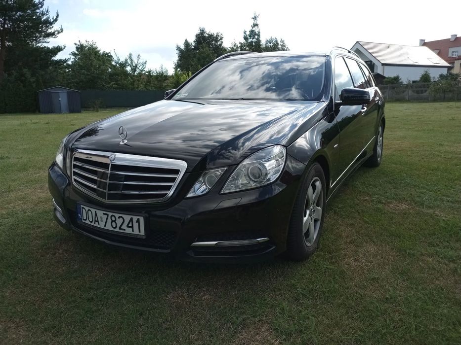 Mercedes-Benz Klasa E W212 avantgarde bogato wyposażony