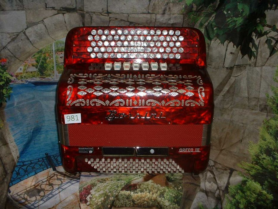 Acordeao a venda G , N. 981