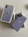 Apple Iphone 11 64gb purple fioletowy bdb stan, bateria 81%