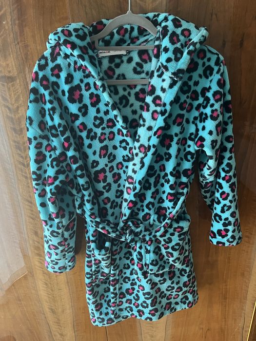 Szlafrok minoti puchaty j.nowy 146/152