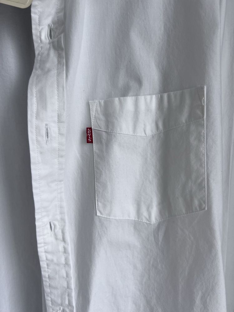 Оригінал !Чоловіча біла сорочка Levi’s Standard Fit