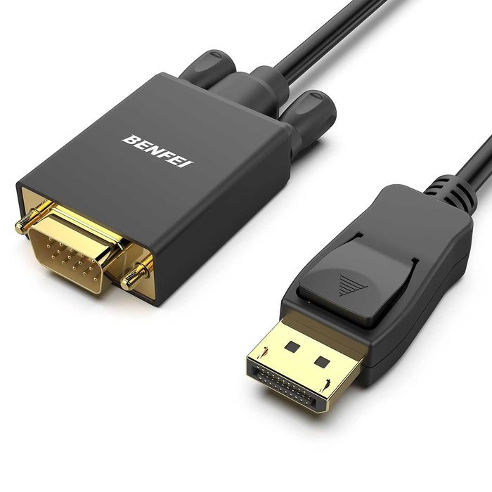 BENFEI Kabel DisplayPort do VGA port wyświetlacza 1,8m