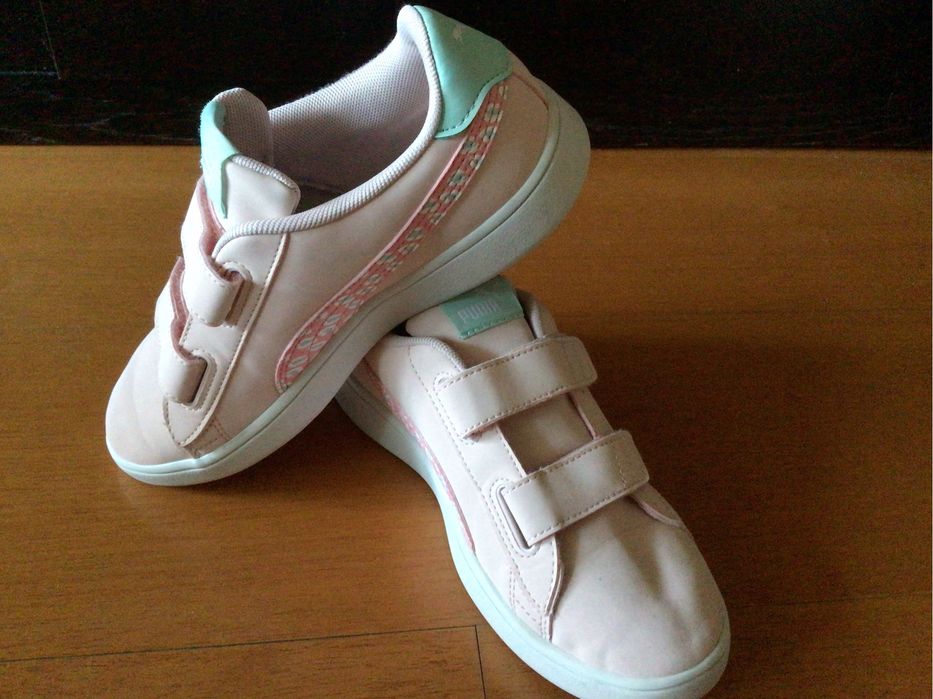 Sapatilhas PUMA t 35 fecho velcro
