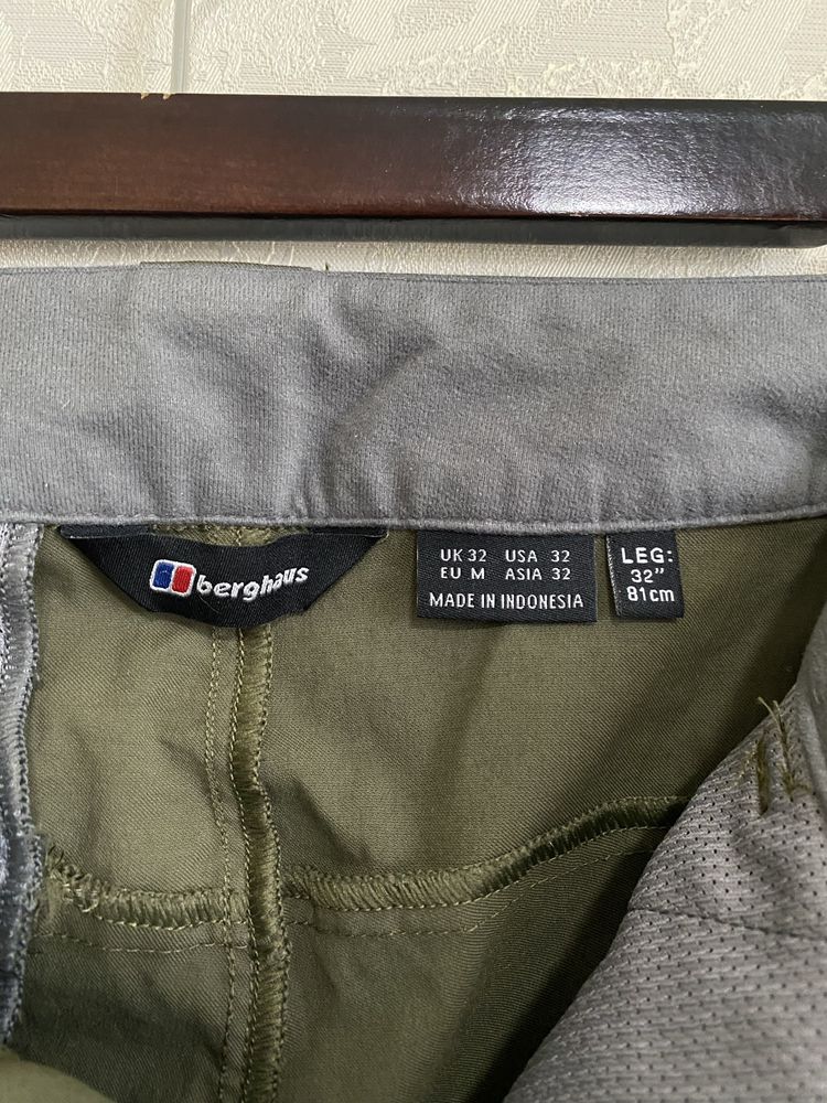 Штани Berghaus на утяжках хакі