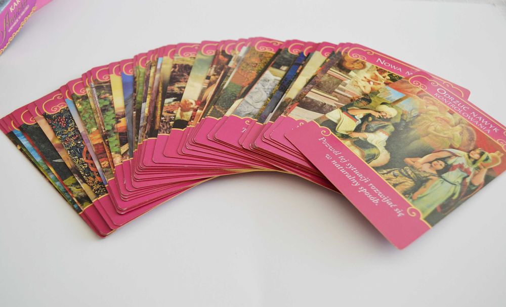 Anielskie wsparcie w miłości – karty + książka dr Doreen Virtue UNIKAT