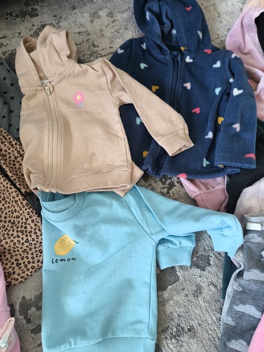 Zestaw ubrań dla dziewczynki 86