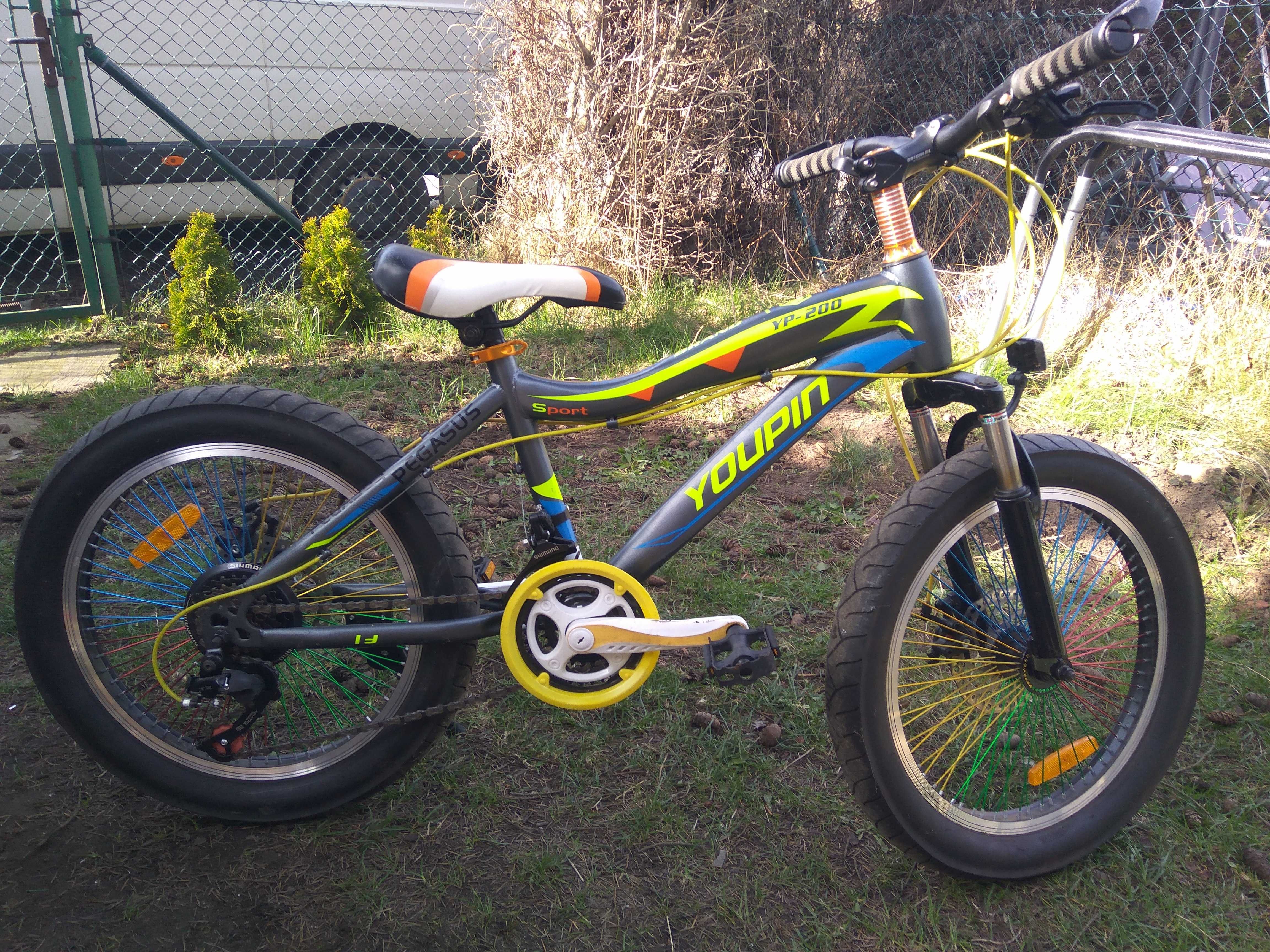 YOUPIN YP-200 rowerek BMX/FAT bike  Shimano 21 Speed koła 20''