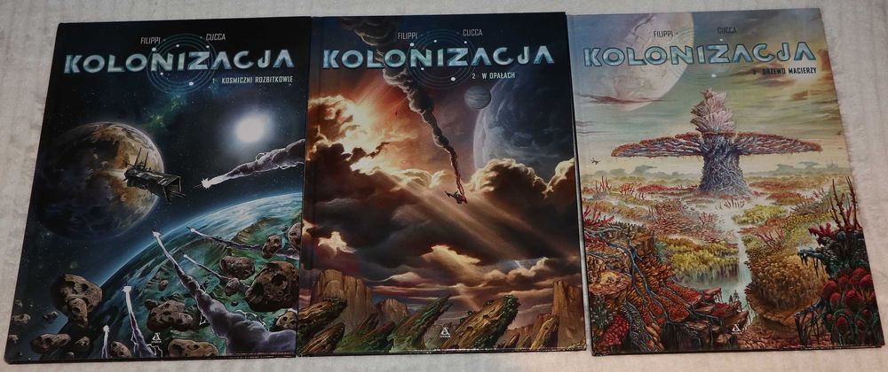 3x Komiks : Kolonizacja - Tom 1-3