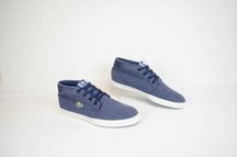 Lacoste Ampthill Terra Высокие Кеды Ткань Коттон Оригинал! р. 42 27 см