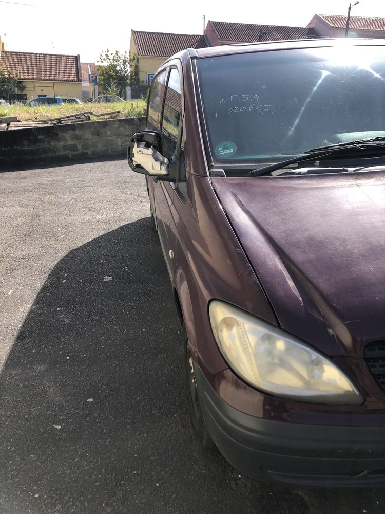 Mercedes 639, Vito 111 CDI de 2003, para peças
