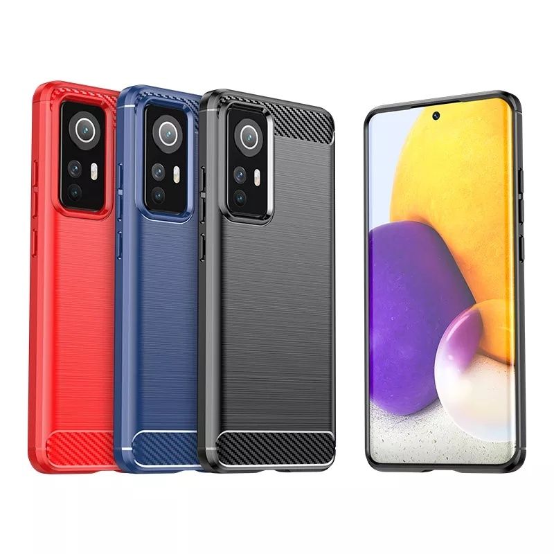 Capa silicone preta xiaomi 12 pro