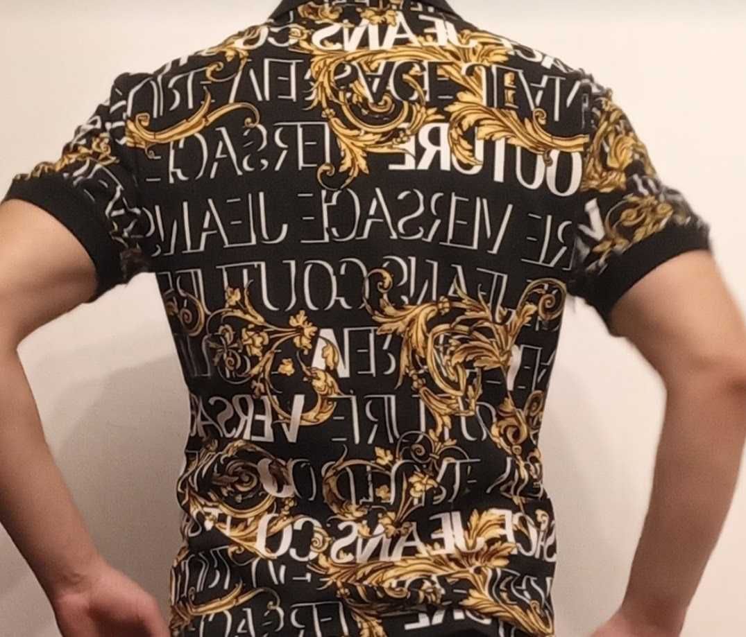 Koszulka Polo Versace Jeans Couture