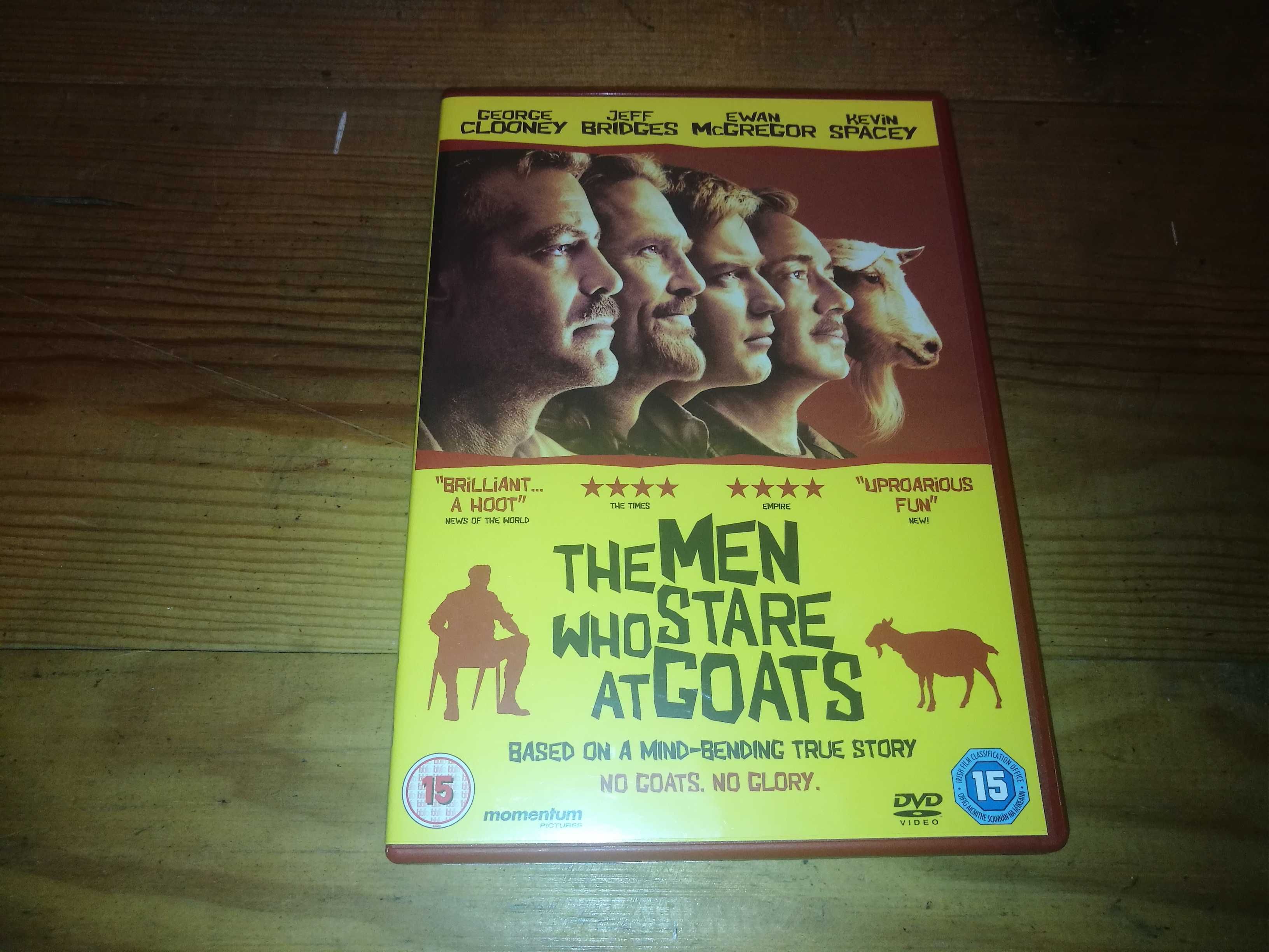 THE MEN WHO STARE AT GOATS  DVD (Sem legendagem - áudio Inglês)