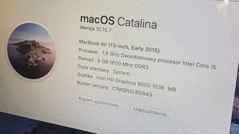 Macbook Air 13 8GB Ram 512GB SSD