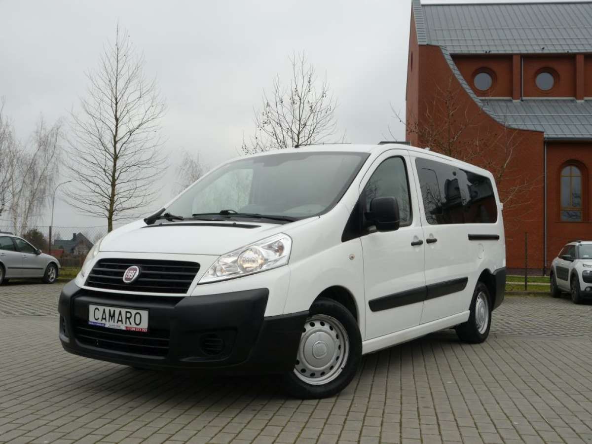 Fiat Scudo 2.0 JTD DUBEL KABINA, 5 Osób,Klimatyzacja,Hak,el. szyby