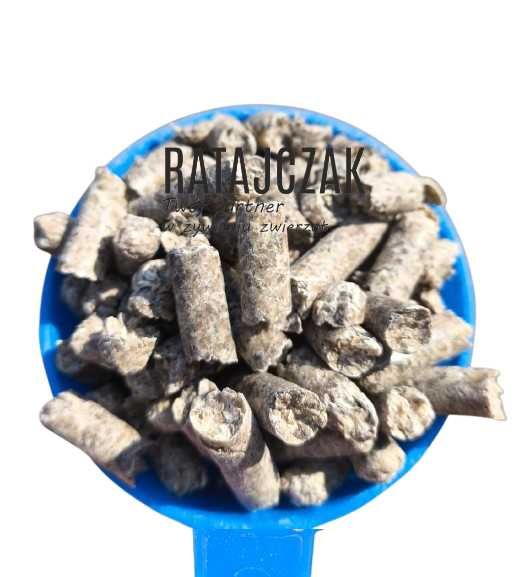 Wysłodki niemelasowane granulowane dla koni bydła trzody owiec kóz