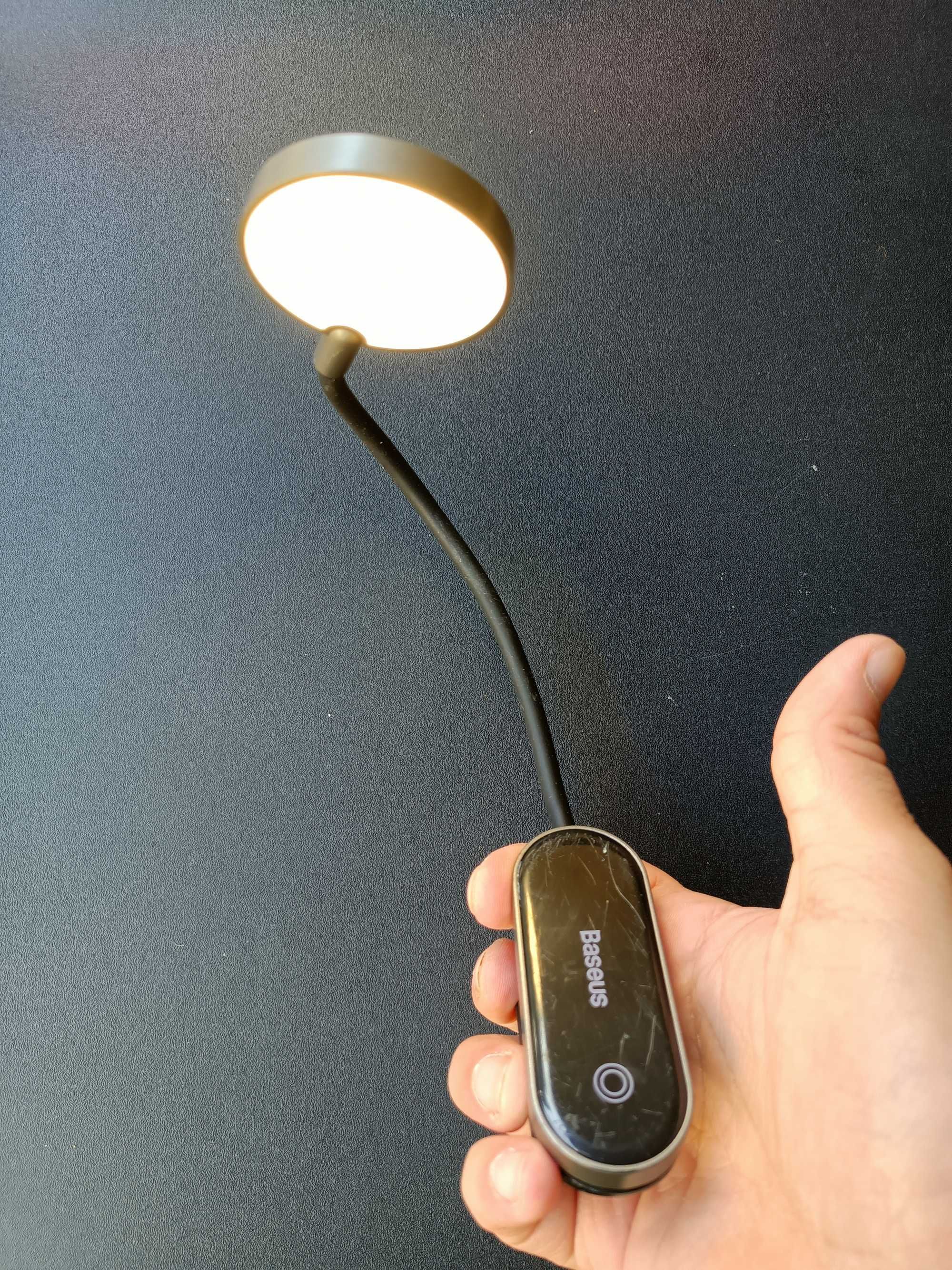 Lampka lampa Baseus Mini Clip Lamp lampka bezprzewodowa LED na klips